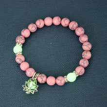 Load image into Gallery viewer, Pentagram Volcanic Stone Bracelets