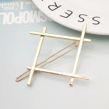 Load image into Gallery viewer, Geometric Metal Hairpins
