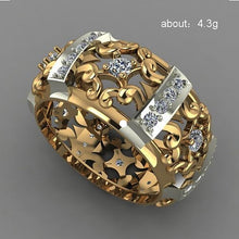 Load image into Gallery viewer, Vintage Carving Flower Ring
