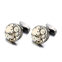 Load image into Gallery viewer, Watch Movement Cufflinks
