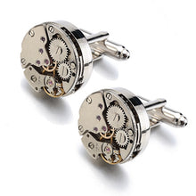 Load image into Gallery viewer, Watch Movement Cufflinks
