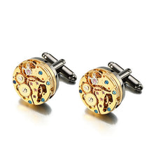 Load image into Gallery viewer, Watch Movement Cufflinks
