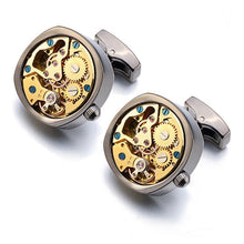 Load image into Gallery viewer, Watch Movement Cufflinks
