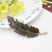 Load image into Gallery viewer, Leaf Shape Metal Hair Clips
