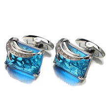 Load image into Gallery viewer, Trendy Crystal Cufflinks
