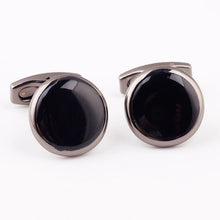 Load image into Gallery viewer, Round Plated Cufflinks
