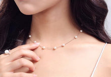 Load image into Gallery viewer, Natural Pearl Choker Necklace
