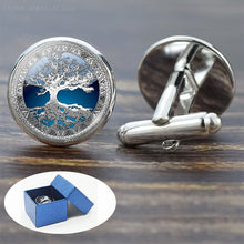 Load image into Gallery viewer, Tree of Life Cufflinks
