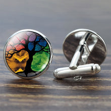 Load image into Gallery viewer, Tree of Life Cufflinks
