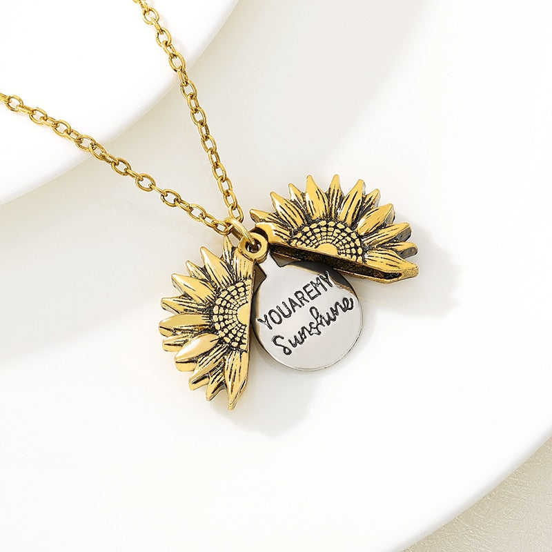 Sunflower Necklace