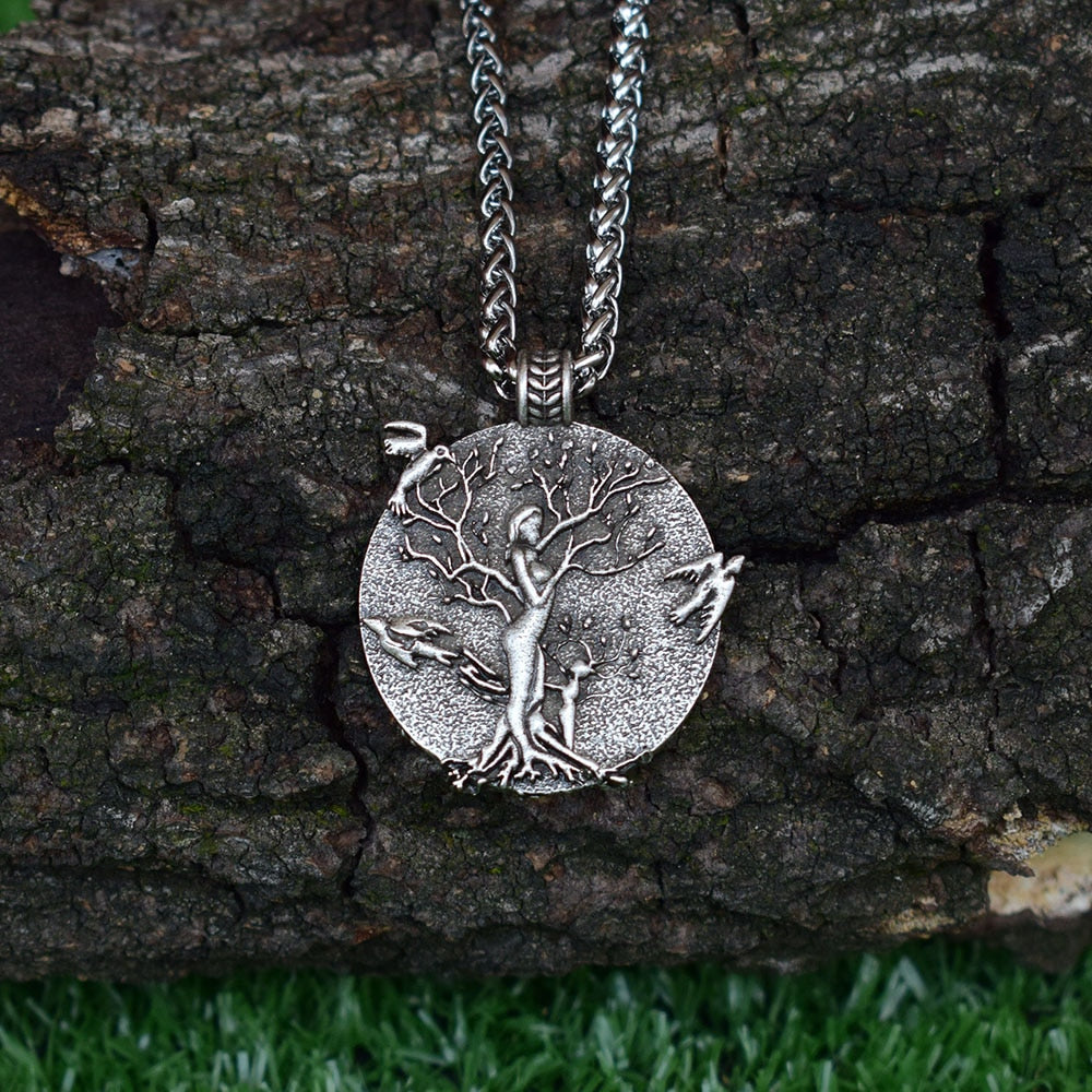 Roots to Grow Mother and Daughter Necklace