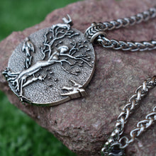 Load image into Gallery viewer, Roots to Grow Mother and Daughter Necklace
